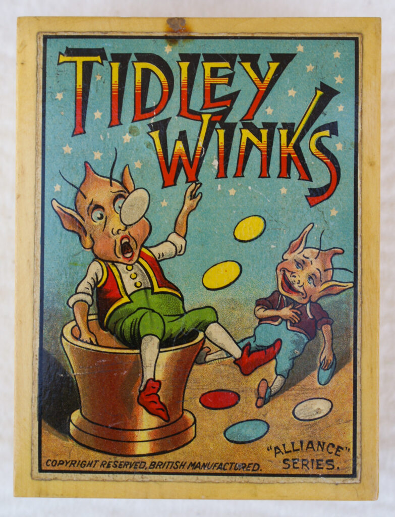 Tucker Tw ID • ALN-01c1 — publisher • "Alliance" Series — title • TIDLEY WINKS