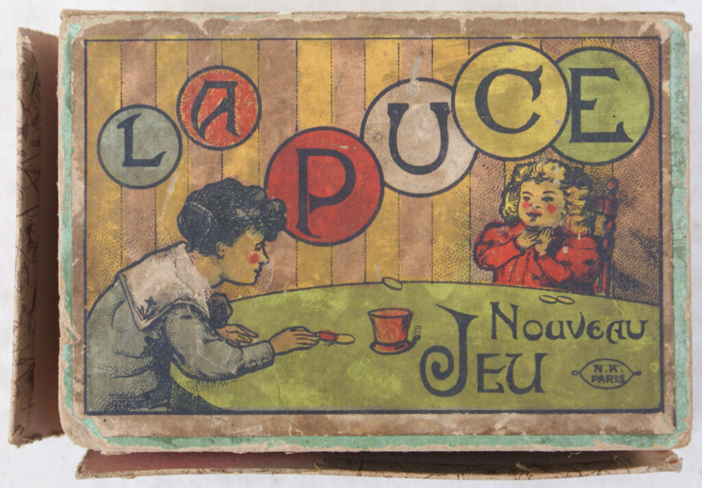 Tucker Tw ID • ATL-04c2 — publisher • N.K. Paris — title • LA PUCE Nouveau JEU