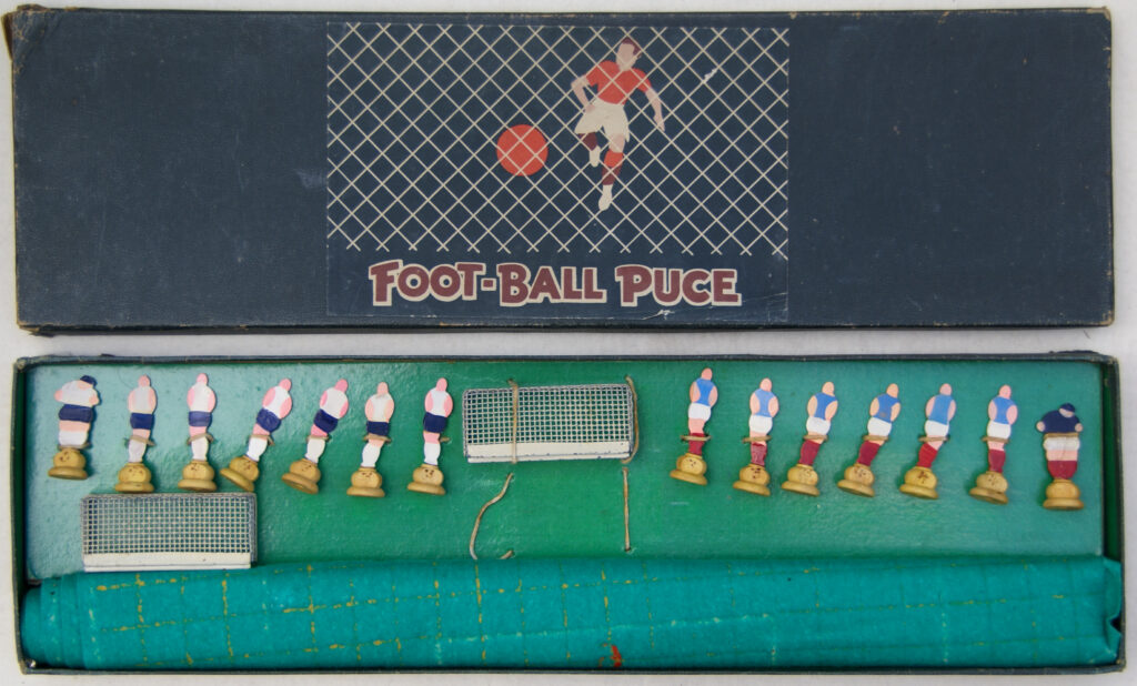 Tucker Tw ID • BEG-01c1 — publisher • Les Jeux Bégin (France) — title • FOOT-BALL PUCE