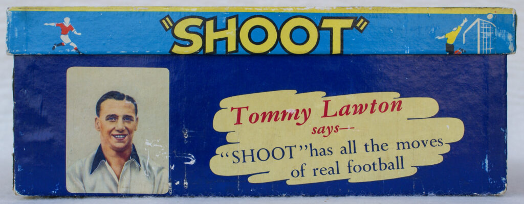 Tucker Tw ID • BER-03c1 — AGPI ID • G-30437c1 — publisher • Berwick (Liverpool, England) — title • "SHOOT" - THE FAMOUS INDOOR FOOTBALL GAME — notes • Registered trademark: SHOOT.