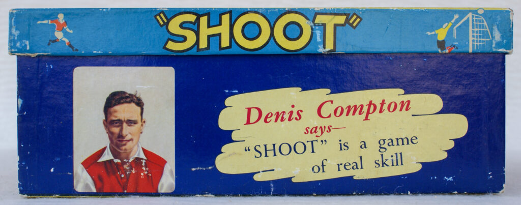 Tucker Tw ID • BER-03c1 — AGPI ID • G-30437c1 — publisher • Berwick (Liverpool, England) — title • "SHOOT" - THE FAMOUS INDOOR FOOTBALL GAME — notes • Registered trademark: SHOOT.