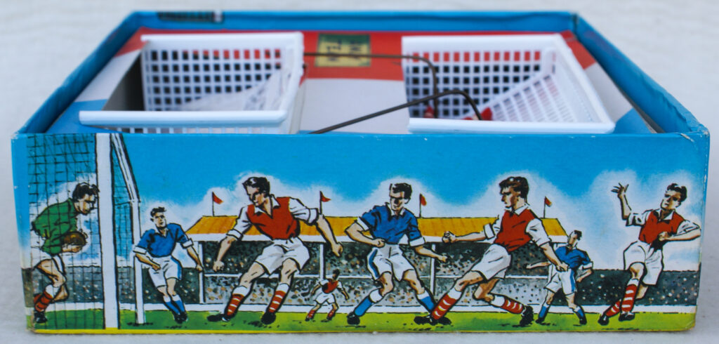 Tucker Tw ID • BER-10c1 — AGPI ID • G-30842c1 — publisher • Berwick (Birkenhead, England) — title • "SHOOT" MATCH SET THE FAMOUS INDOOR FOOTBALL GAME! — notes • Registered trademark: SHOOT.
