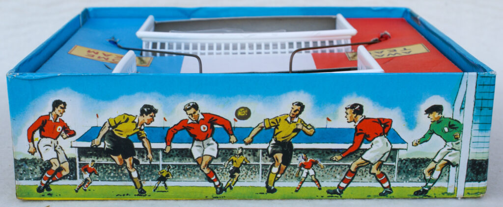 Tucker Tw ID • BER-10c1 — AGPI ID • G-30842c1 — publisher • Berwick (Birkenhead, England) — title • "SHOOT" MATCH SET THE FAMOUS INDOOR FOOTBALL GAME! — notes • Registered trademark: SHOOT.