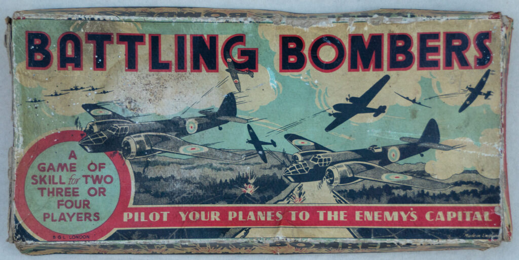 Tucker Tw ID • BGL-02c1 — publisher • British Games Ltd. (BGL) (London — title • BATTLING BOMBERS