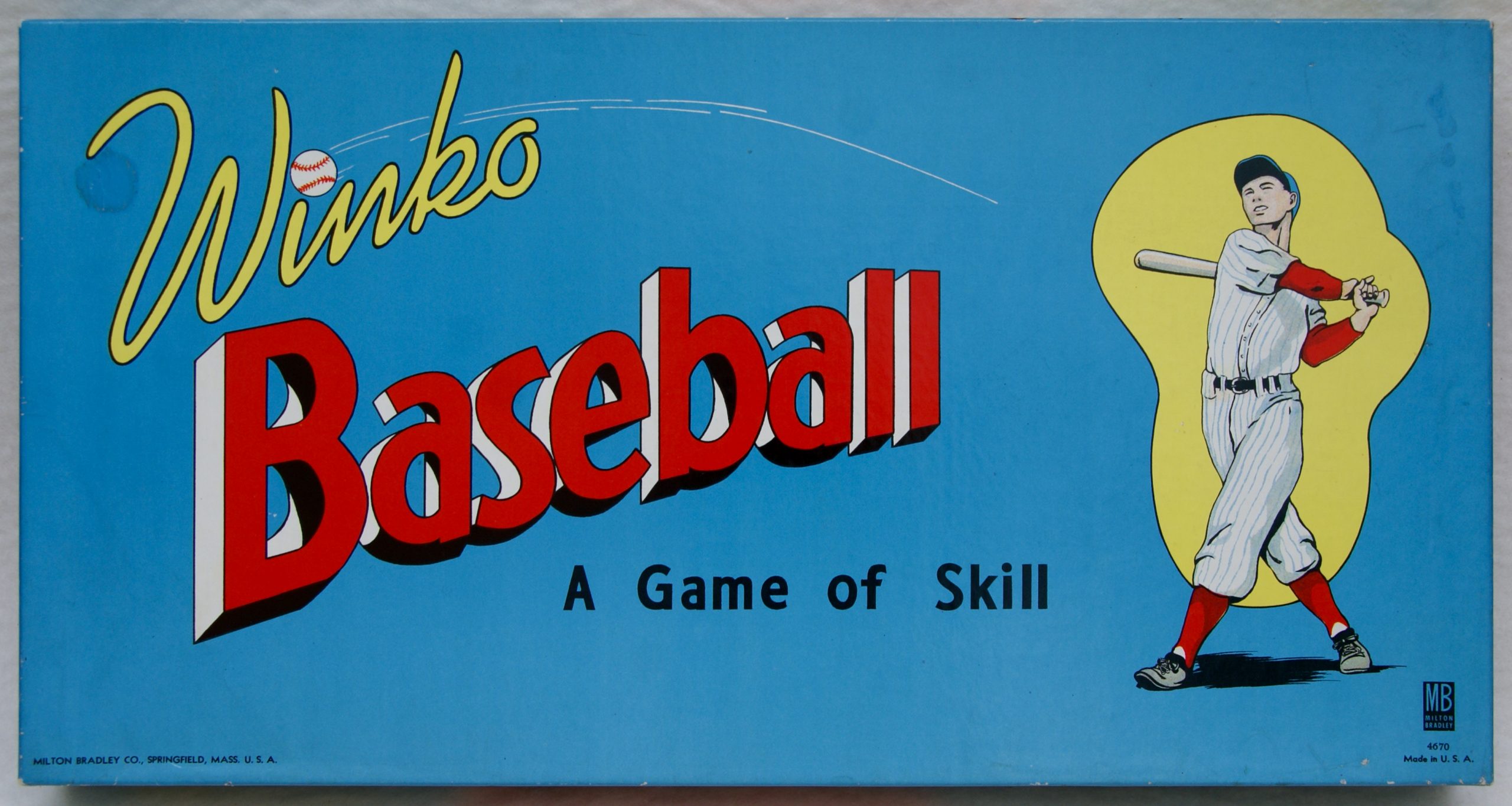 Tucker Tw ID • BRA-36c2 — publisher • Milton Bradley — title • Winko Baseball