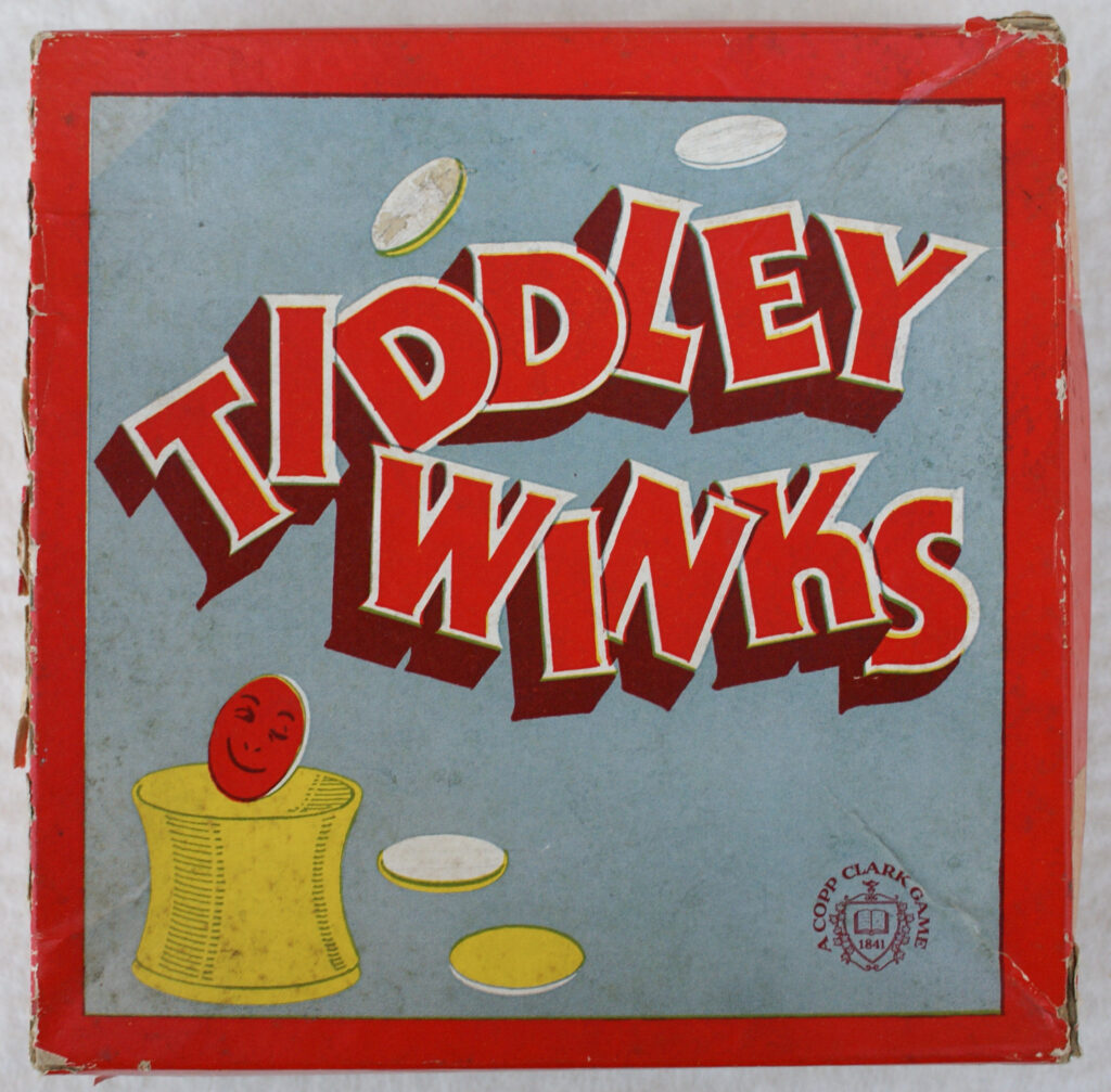 Tucker Tw ID • COP-01c1 — publisher • Copp Clark — title • TIDDLEY WINKS