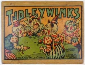 Tucker Tw ID • CVG-31c1 — publisher • The :Chad Valley" Games (Harborn — title • TIDLEYWINKS