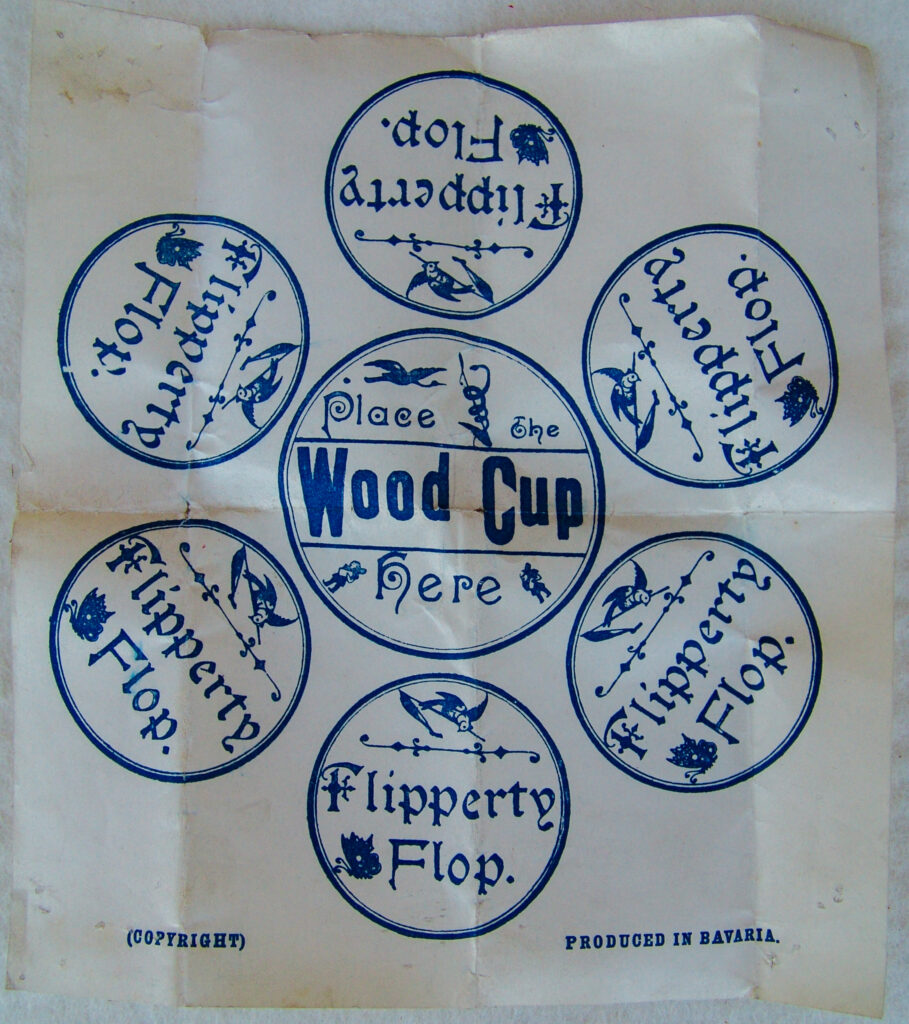 Tucker Tw ID • GLB-02c2 — publisher • Globe Series (not marked?) — title • "Flipperty Flop" - Registered