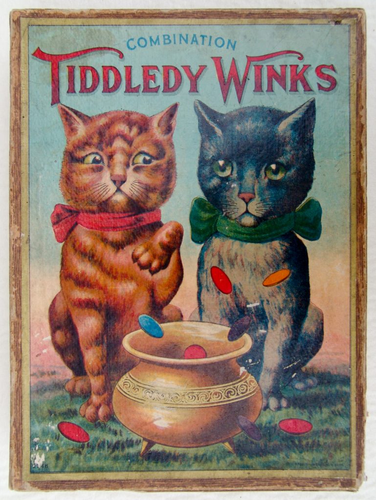Tucker Tw ID • MCL-01 — publisher • McLoughlin Bros. — title • COMBINATION TIDDLEDY WINKS