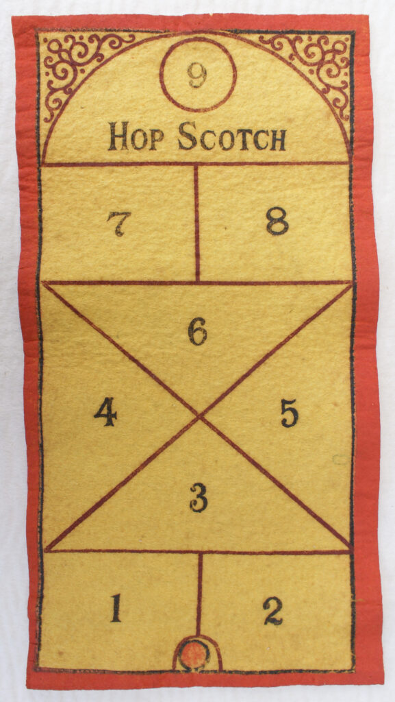 Tucker Tw ID • PBR-07v2c1 — AGPI ID • G-30313c1 — publisher • Parker Brothers (Salem, Massachu — title • HOP SCOTCH Tiddledy Winks — notes • © 1891. Trade mark. Patent applied for. — keywords • Parker Brothers, game, publisher