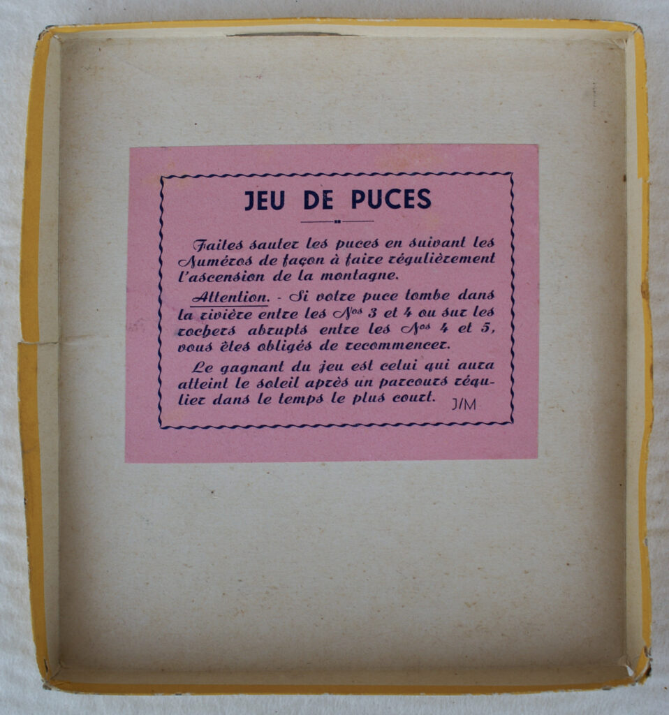 Tucker Tw ID • UNK-072c1 — publisher • (unknown, France) — title • JEU DE PUCES