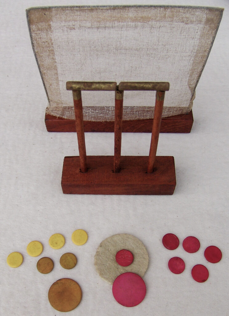 Tucker Tw ID • UNK-119c1 — publisher • (unknown, British) — title • THE GAME OF FLIRTING CRICKET